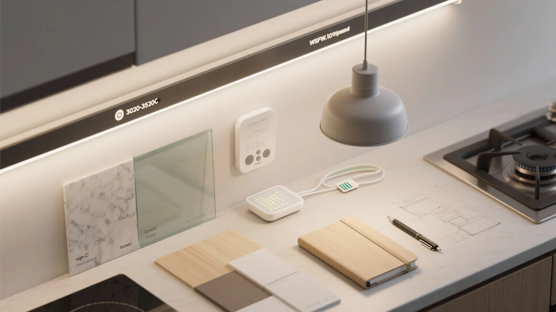 Multi-Task Lighting: Study-Ready Meets Kitchen-Ready