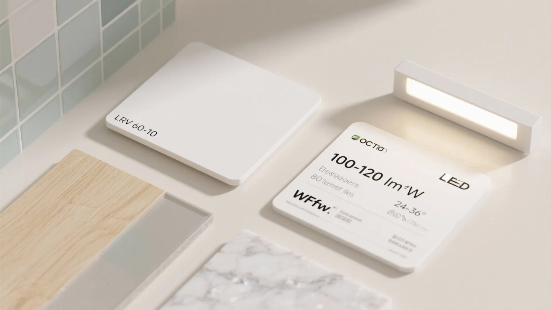 3) High-Efficacy Fixtures and Reflective Surfaces