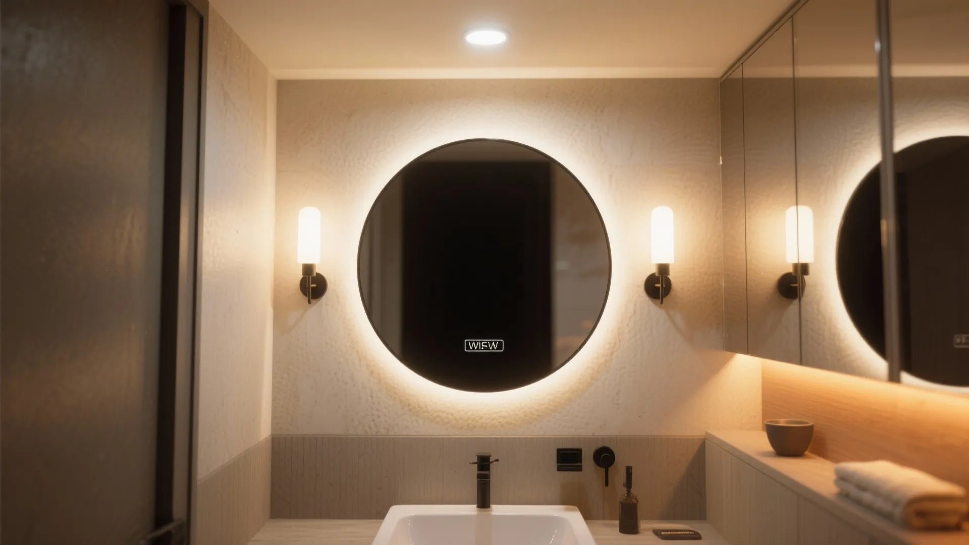 4. Lighthouse Lighting and Mirror Choices