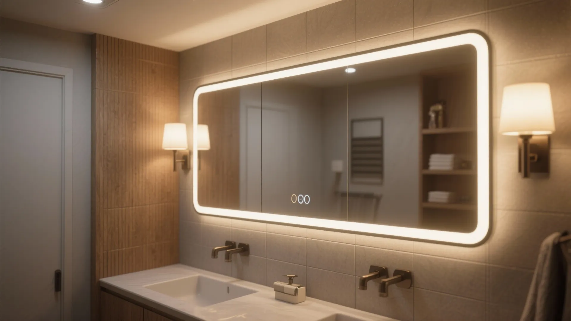 5. Smart Lighting Layers and Mirrors