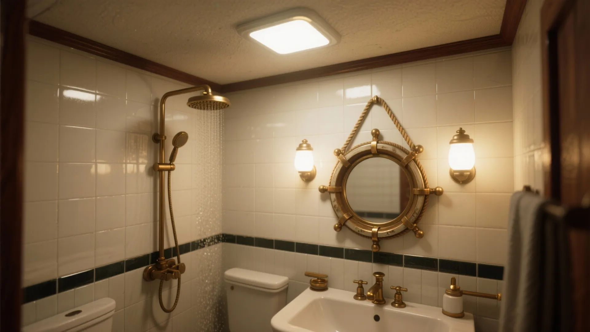 4. Lighting and reflective surfaces for an airy feel