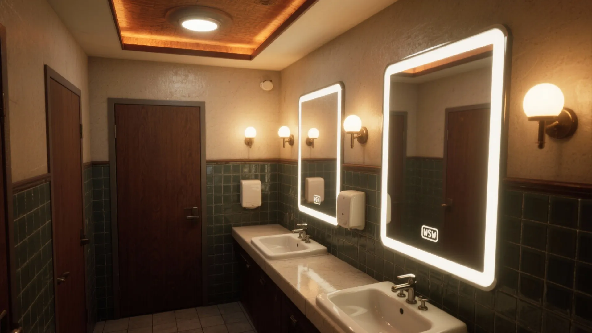 3. Lighting layers and clever mirrors