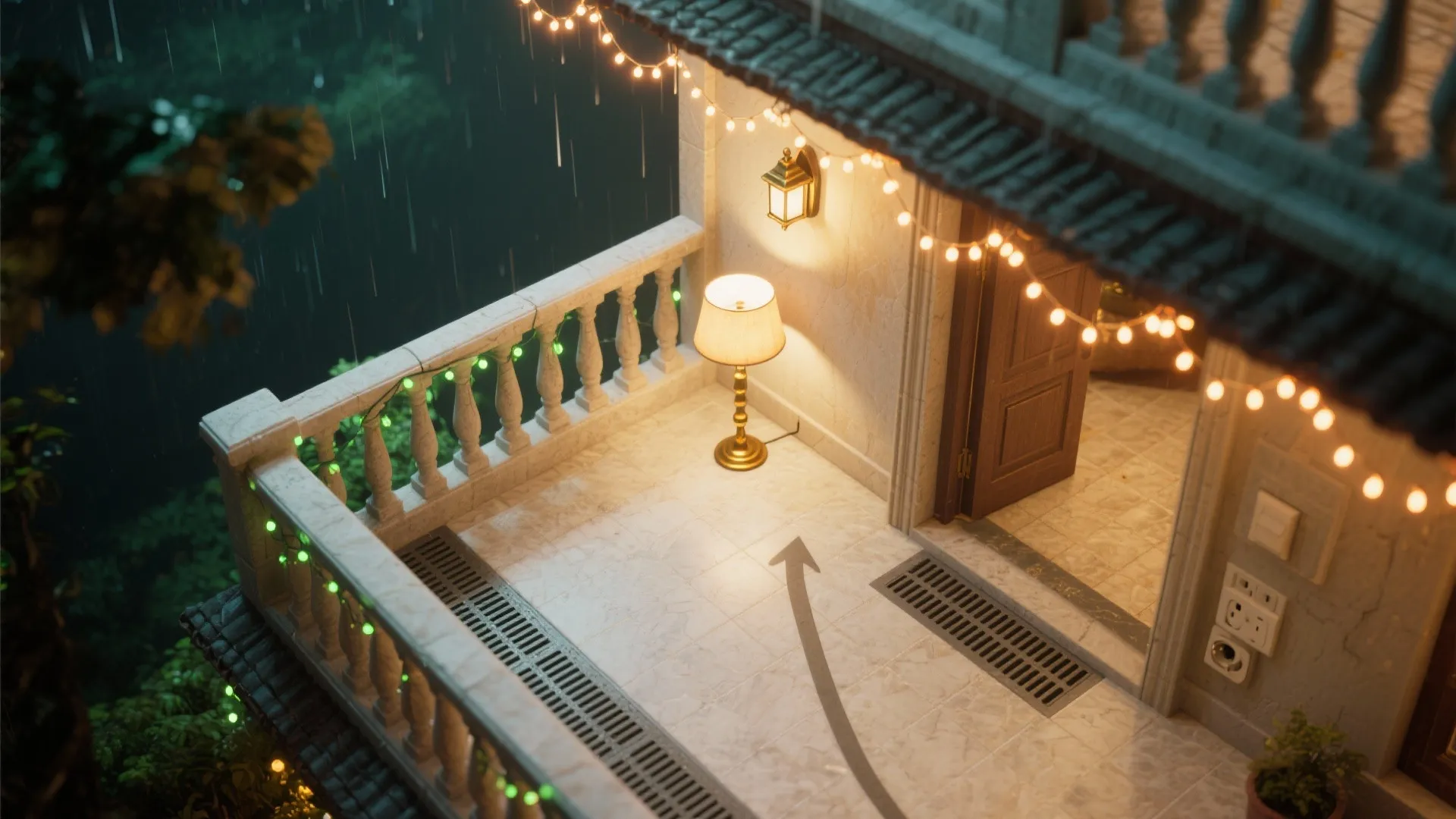 Lighting Layers and Monsoon-Proof Details