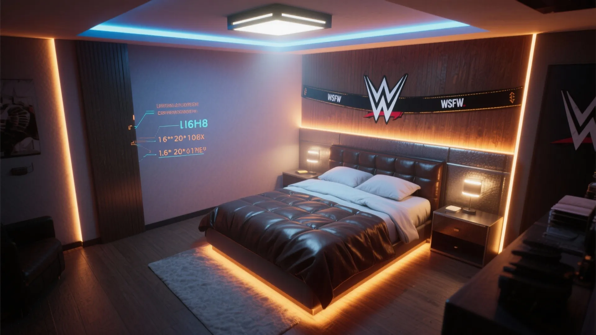 3. Stage lighting and mood control