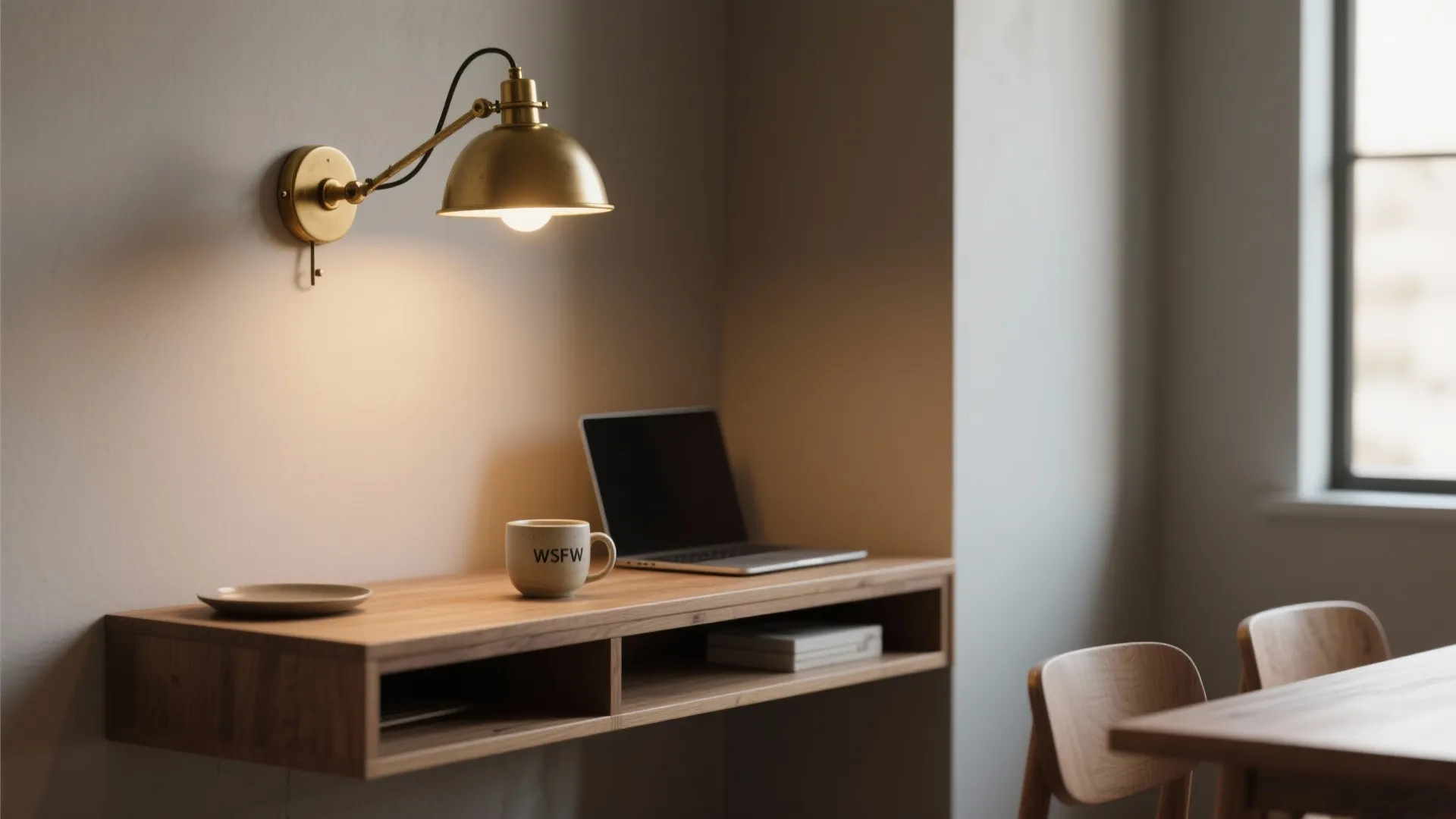 5. Lighting and multipurpose surfaces