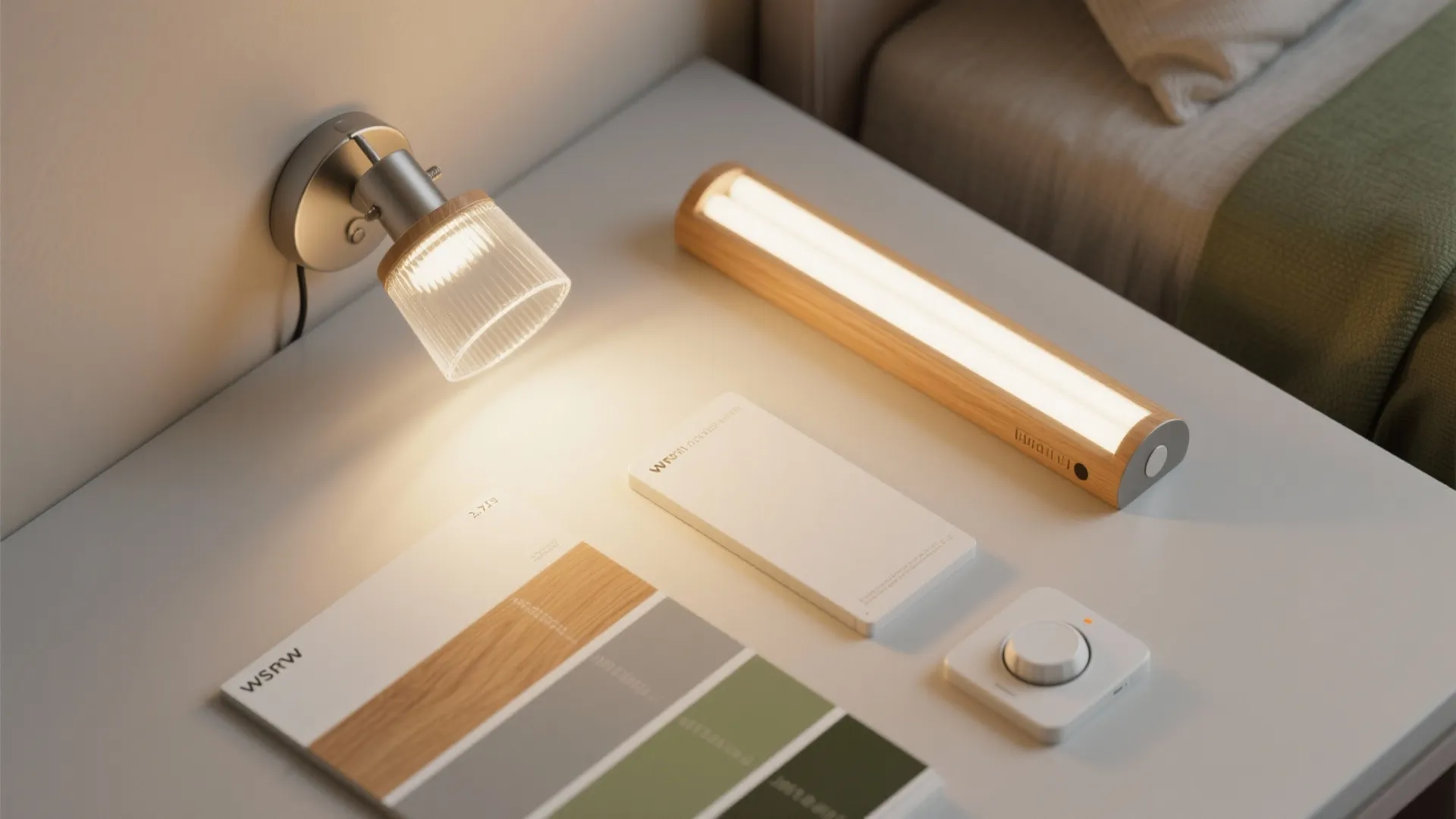 Layered Lighting and Calming Palette