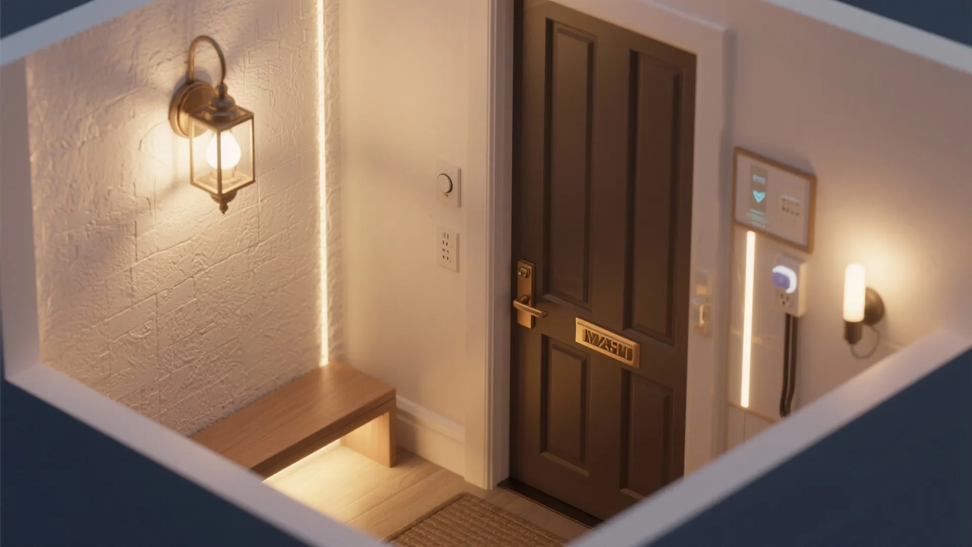 Lighting and switching that flatter and function