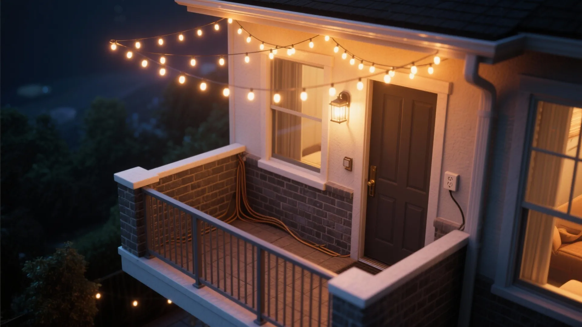 Idea 4: Layered lighting and power that survive weather