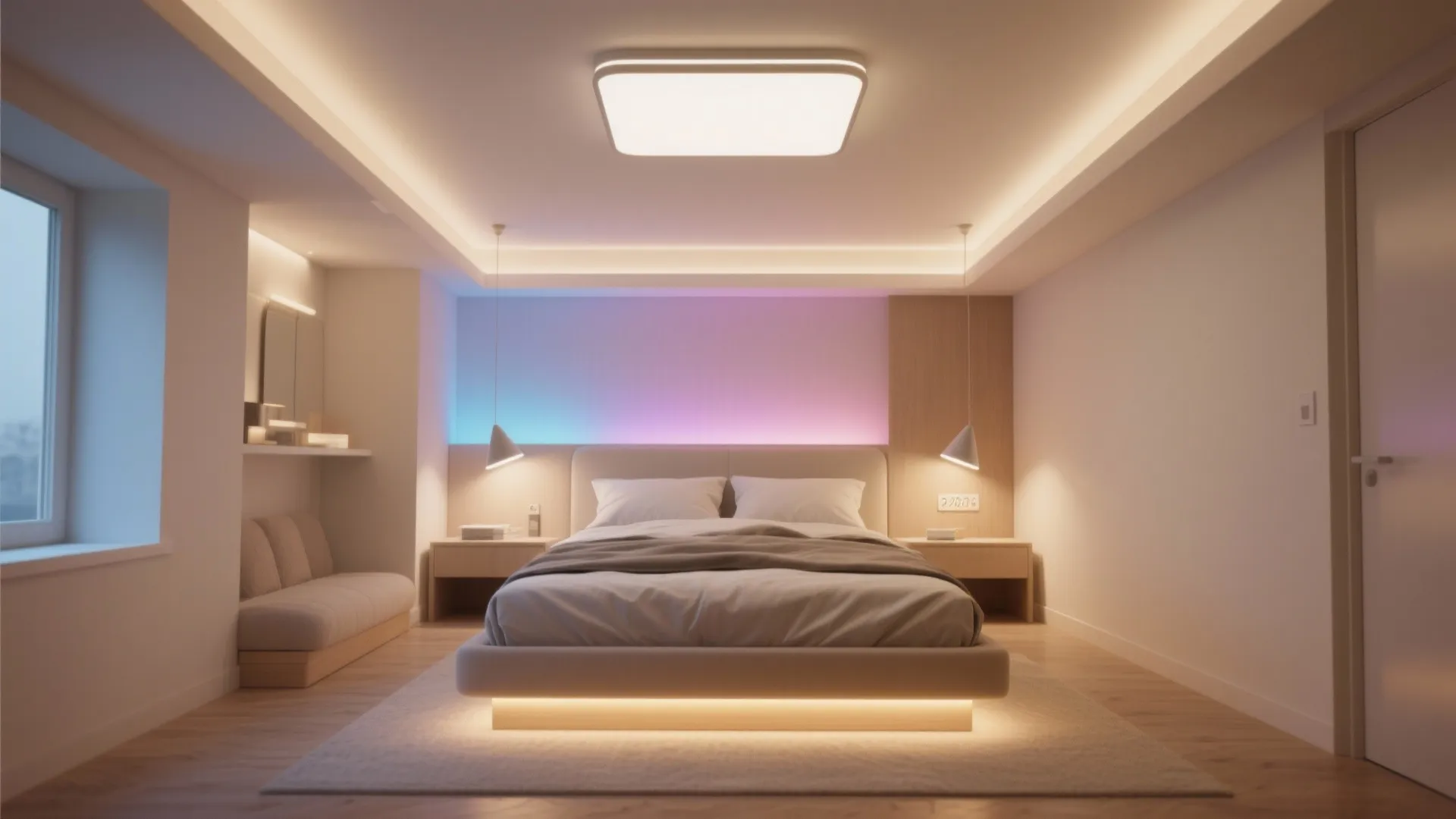 Zoned Lighting and Color Blocking