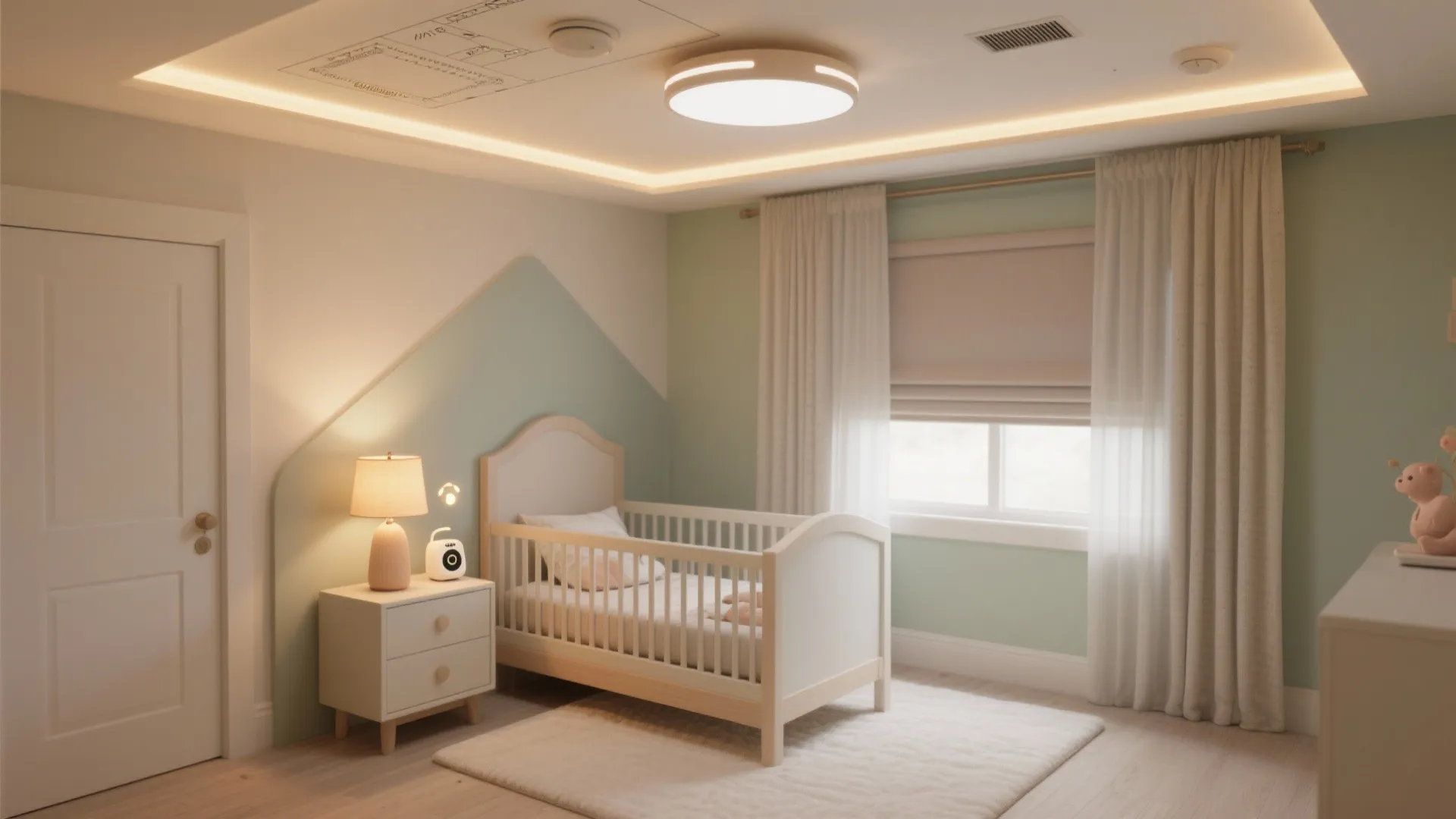 4) Smart Lighting, Soothing Sound, and Scent Control