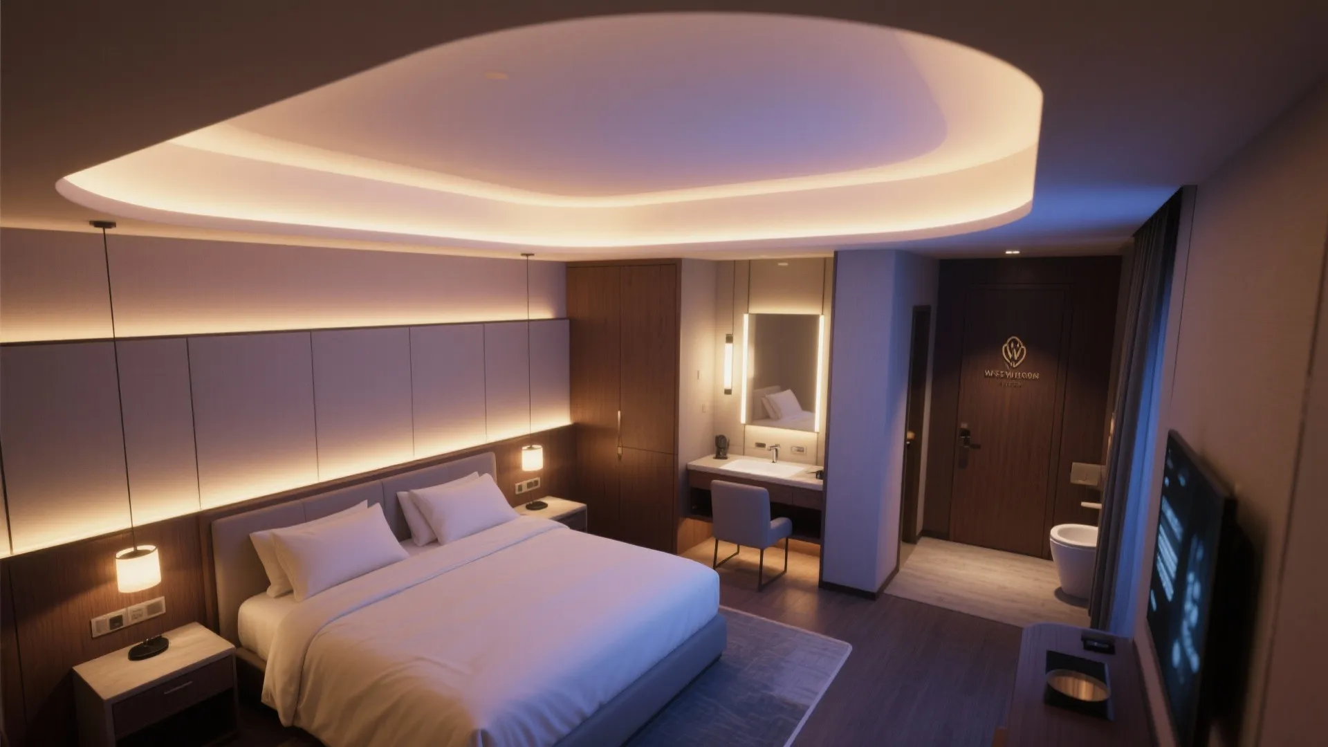 Layered lighting that flatters and restores