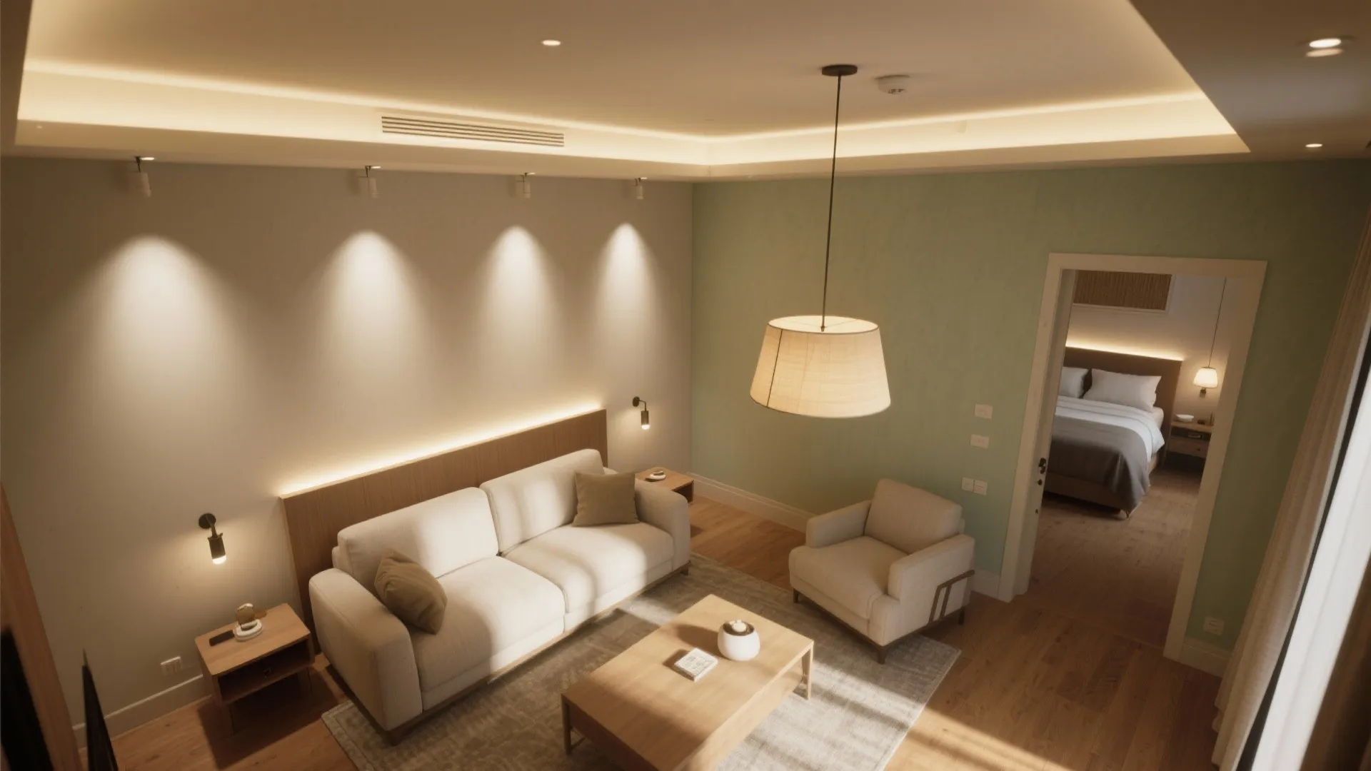 Layered Lighting That Flatters People and Materials