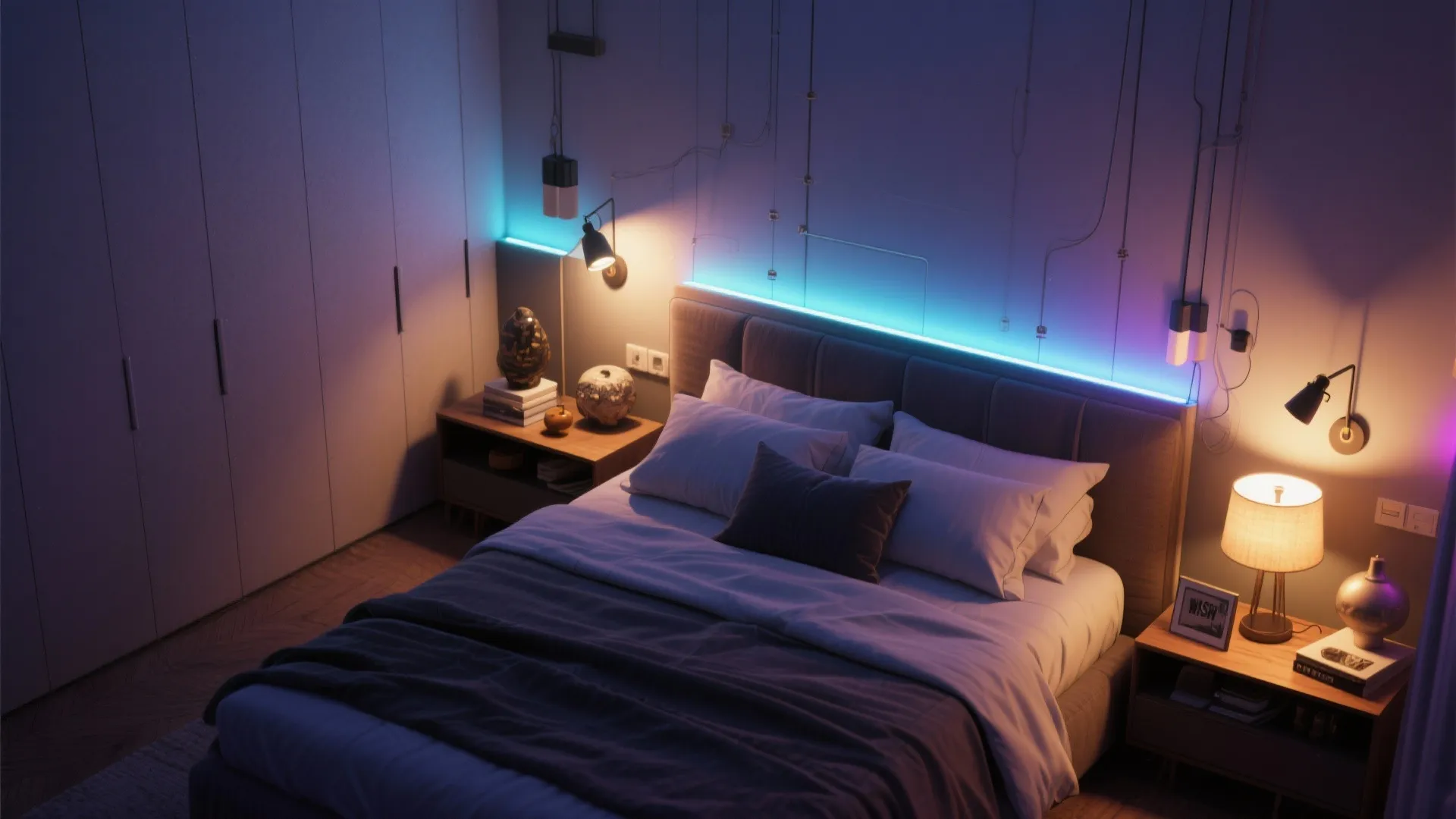 3. Moody Lighting and Themed Layers