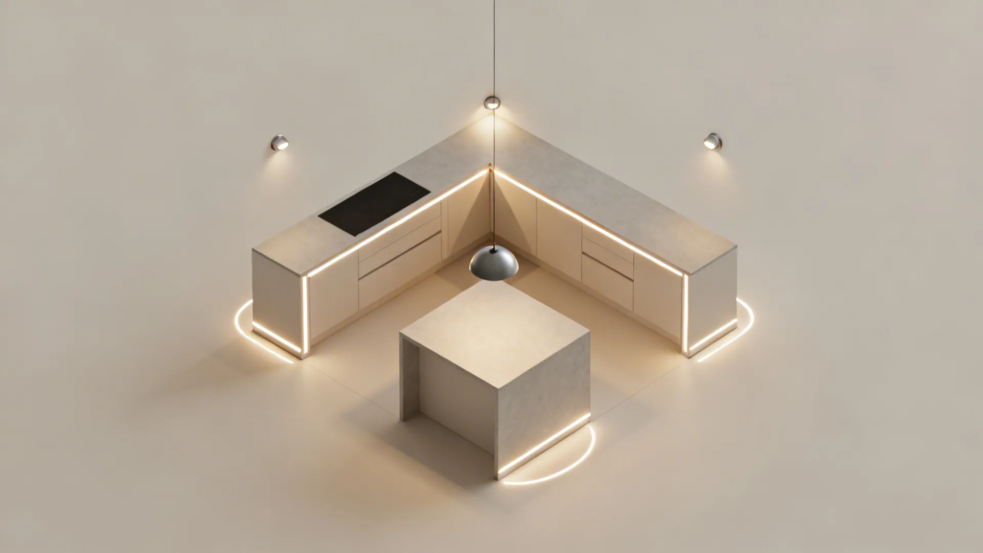 Strategic lighting: layers for task, wash, and mood