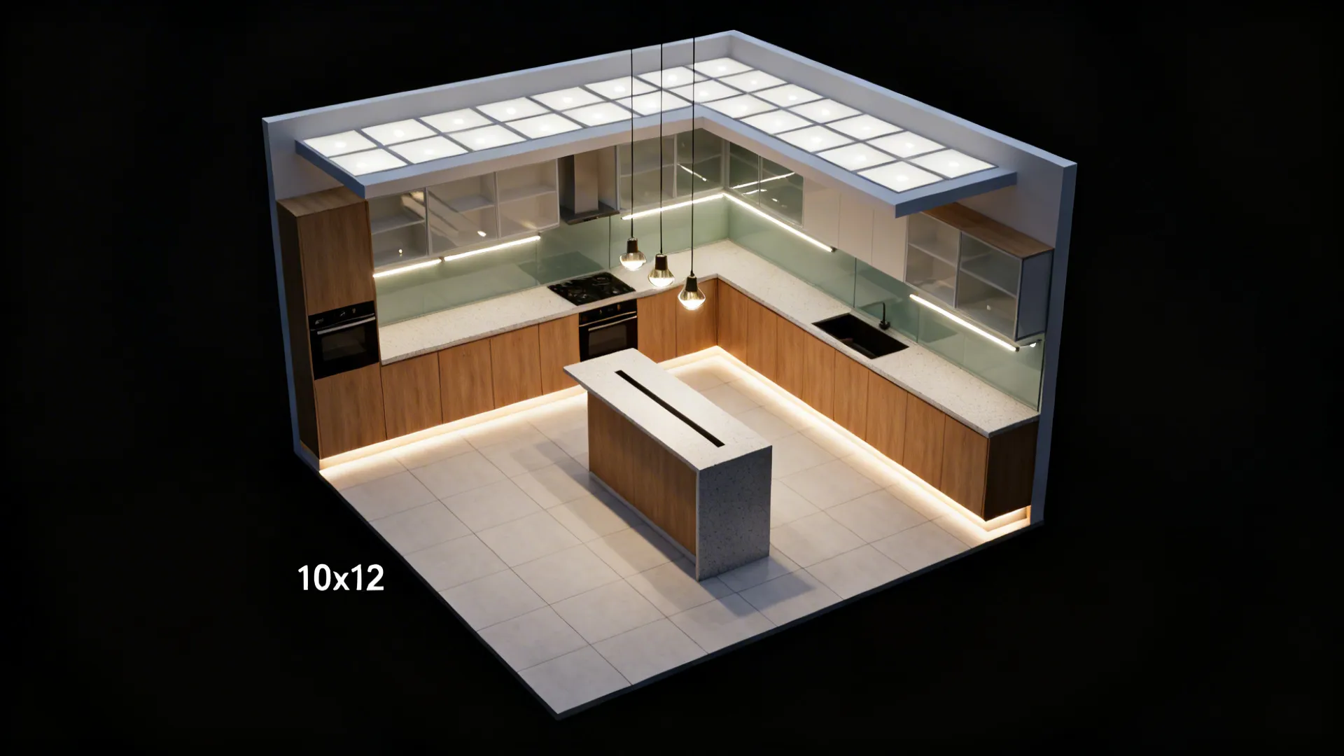 Layered Lighting with Smart Controls