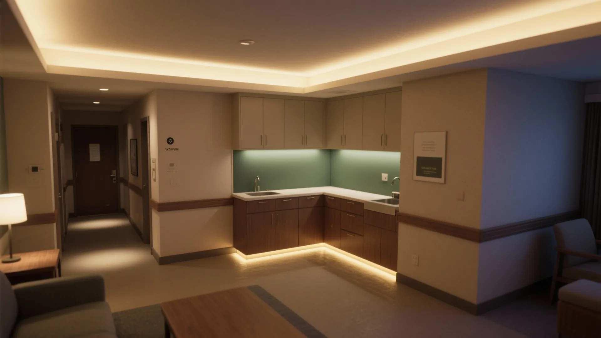 Layered Lighting, Contrast Edges, and Clear Wayfinding