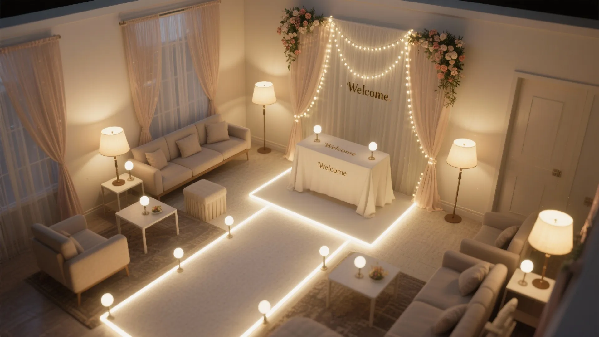 Layered Lighting for a Gentle Glow