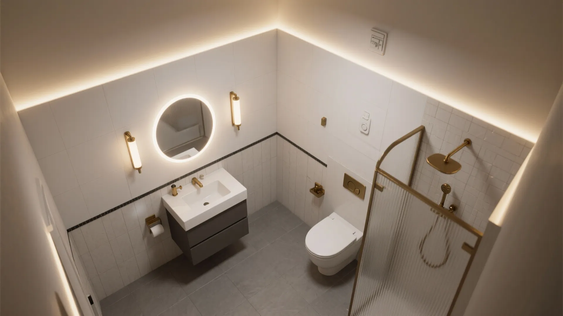 Layered Accent Lighting That Paints With Light