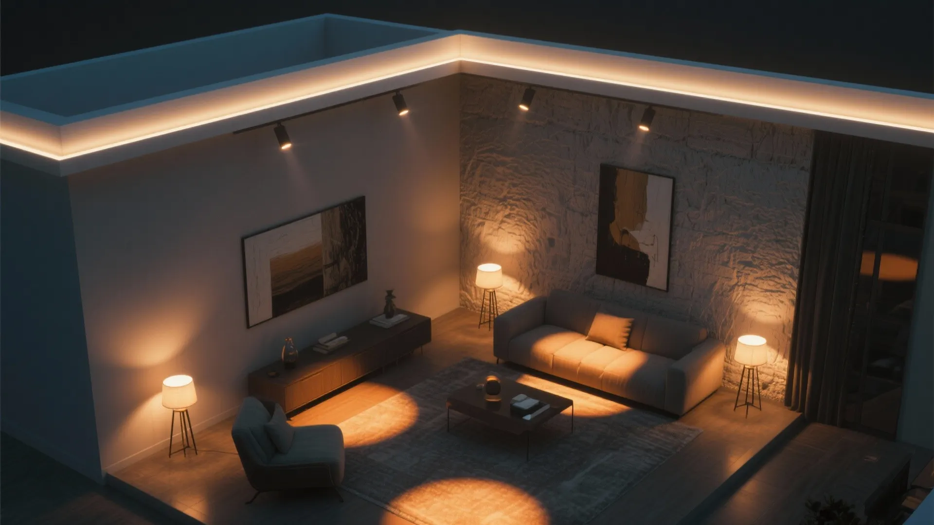 Lighting Layers And Smart Control