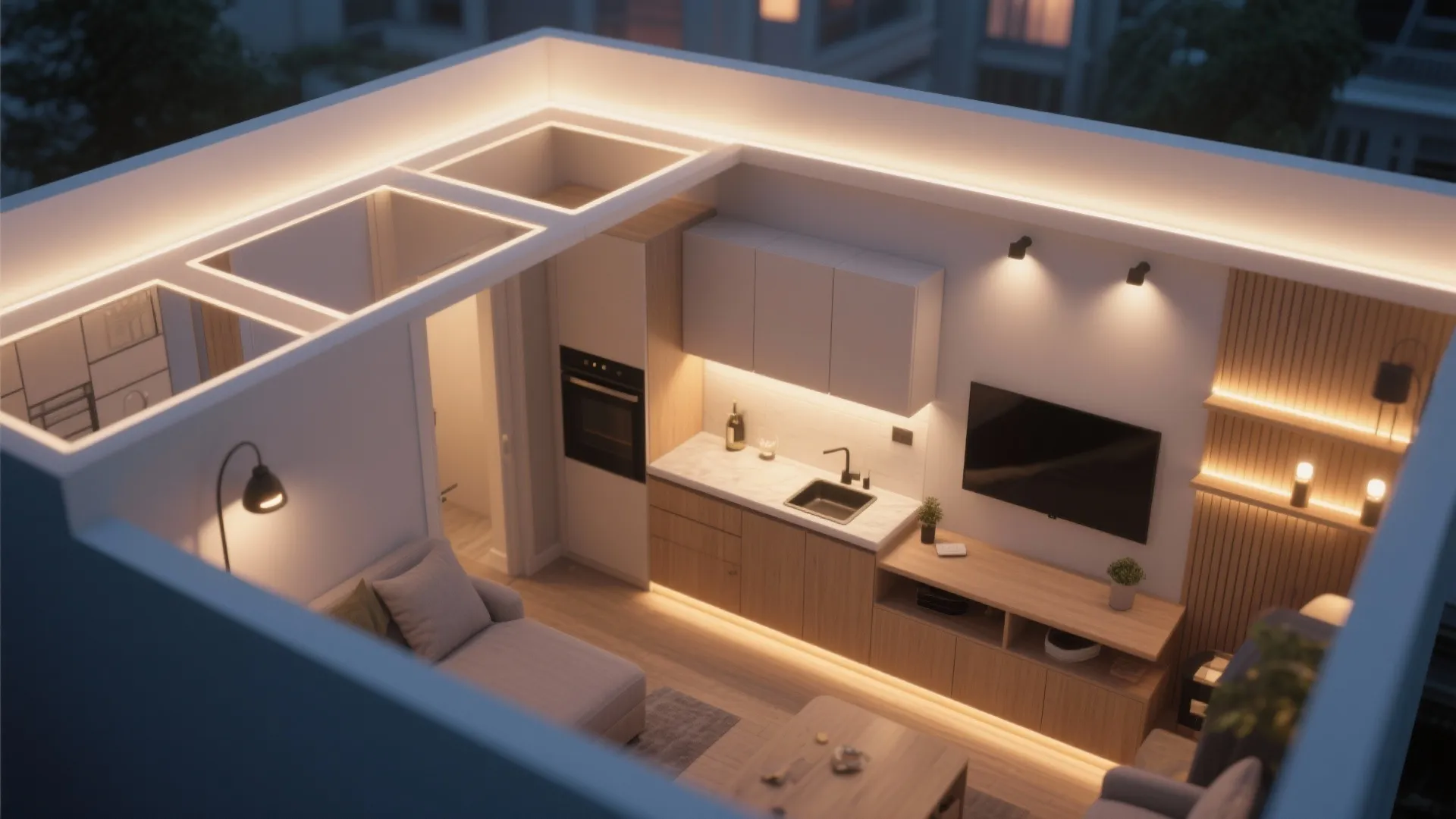 Layered Lighting With Scenes, Not Just Fixtures