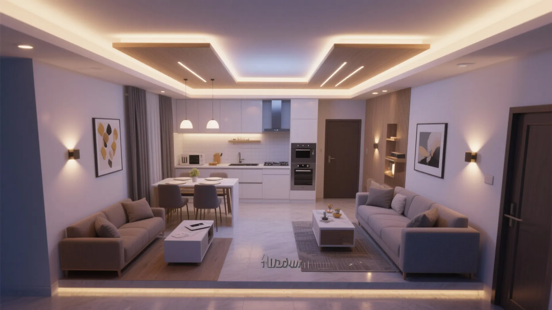 Light, Layered, and Dimmable Lighting