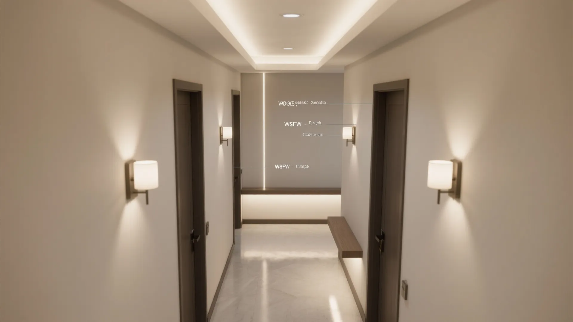 Layered Lighting: Sconces + Wash + Task