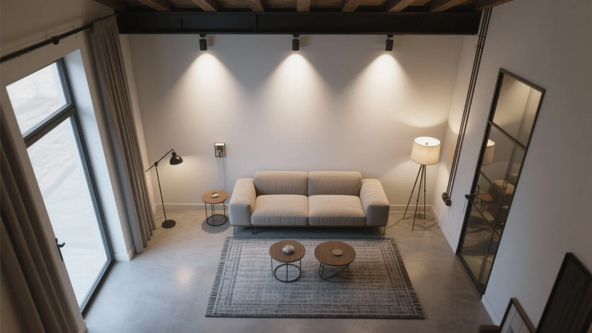 Layered light: bounce, task, and mood