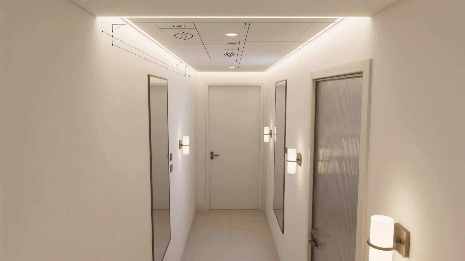 2) Light, Mirrors, and a Glare-Free Path