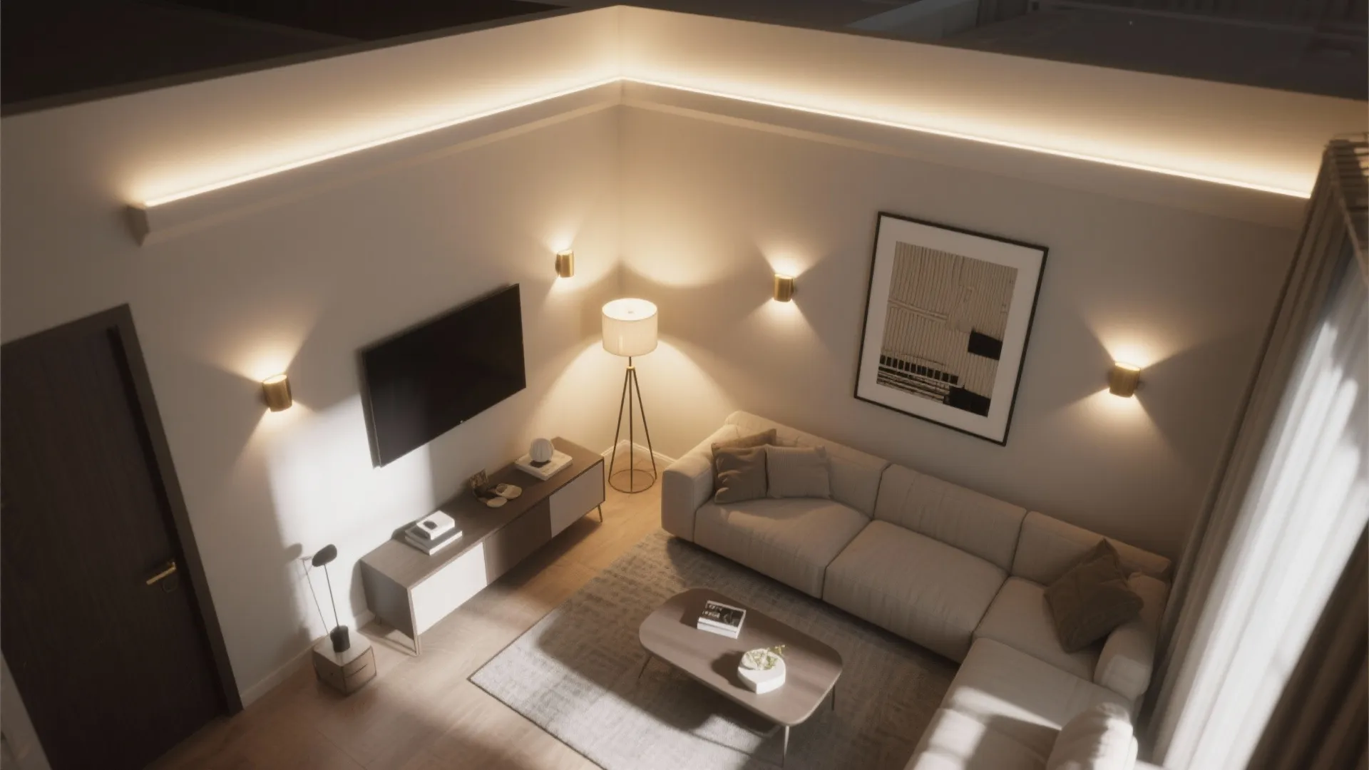 Layered Lighting For Boutique Ambience