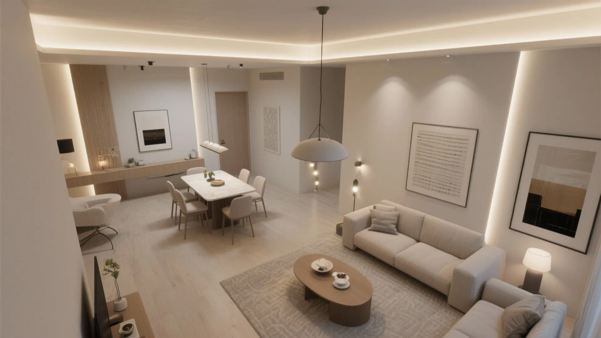 Layered Lighting for Drama and Function