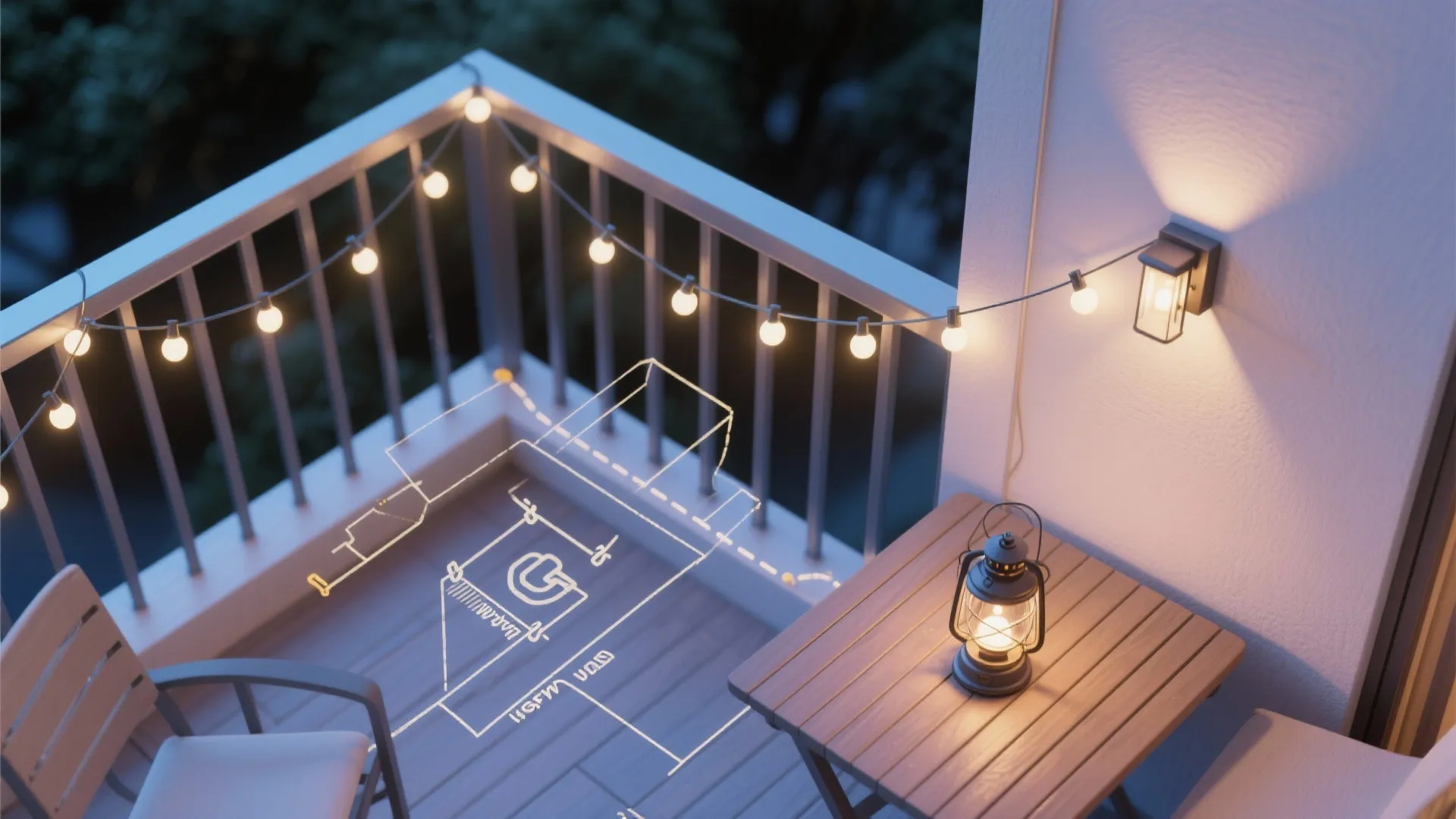 Layered Lighting for Evenings