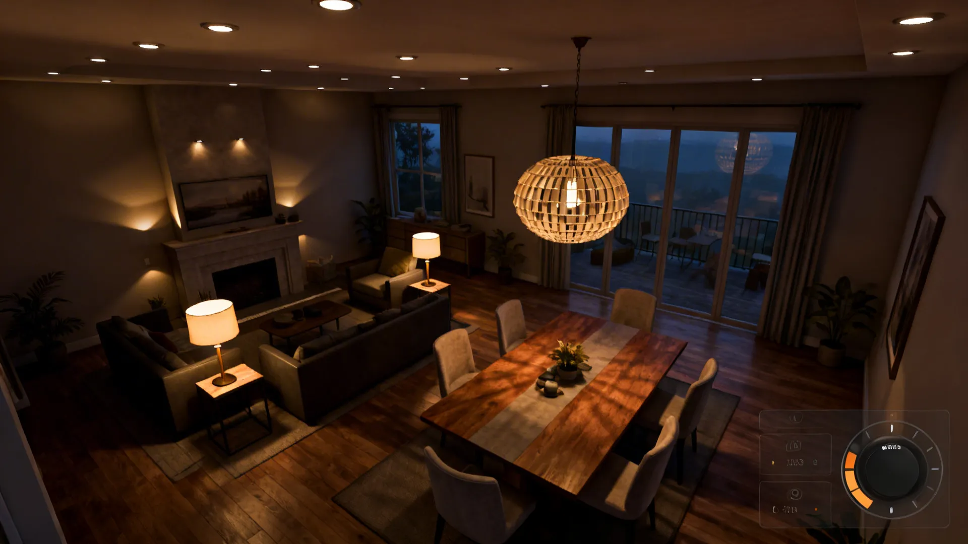 5. Invest in lighting layers and dimming