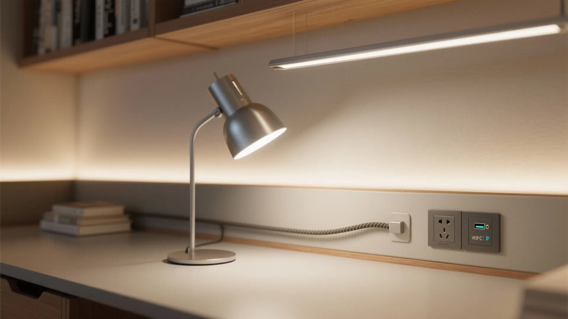 3) Layered Lighting and Power Planning