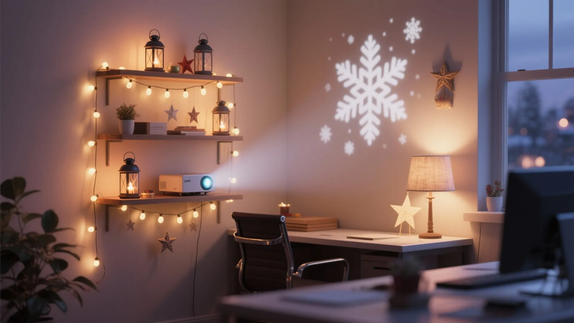 4. Smart Lighting and Projection Magic