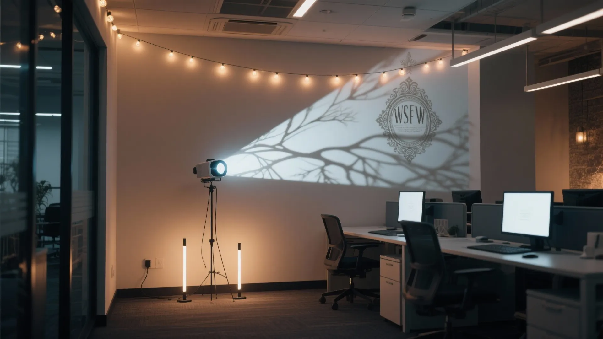 3. Smart lighting and projection