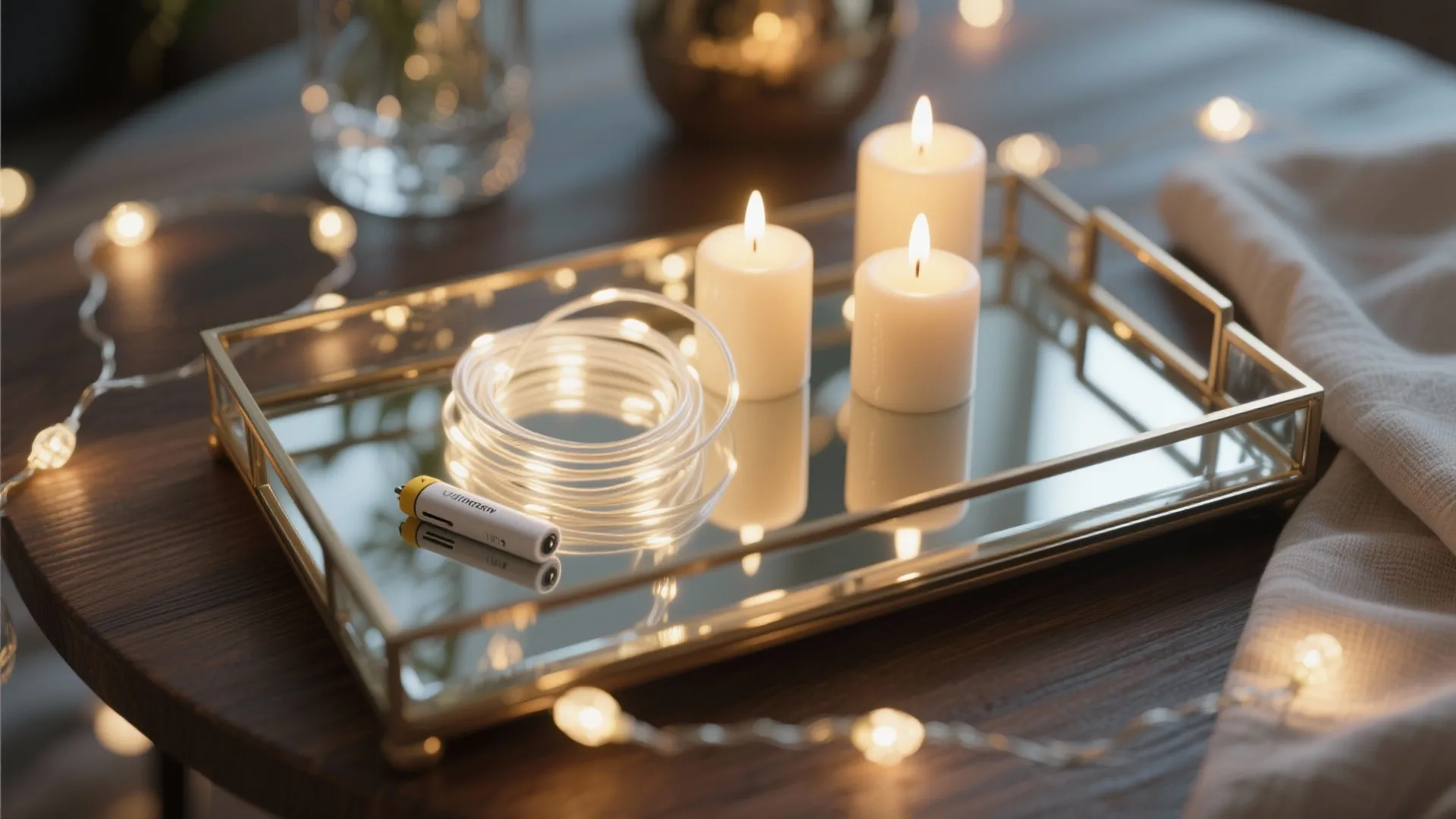 3. Multi-Function Lighting and Reflective Surfaces