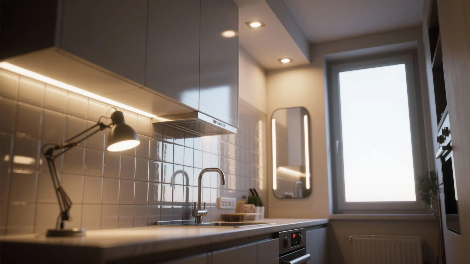 5. Layer lighting and reflective surfaces