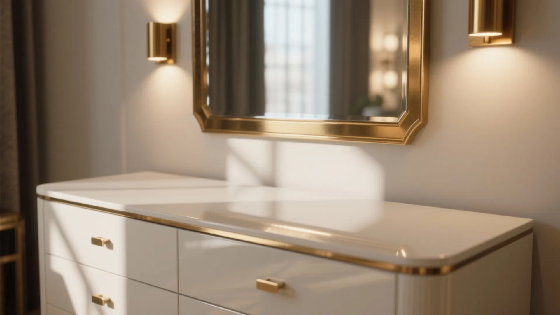 5. Layered Lighting and Reflective Surfaces