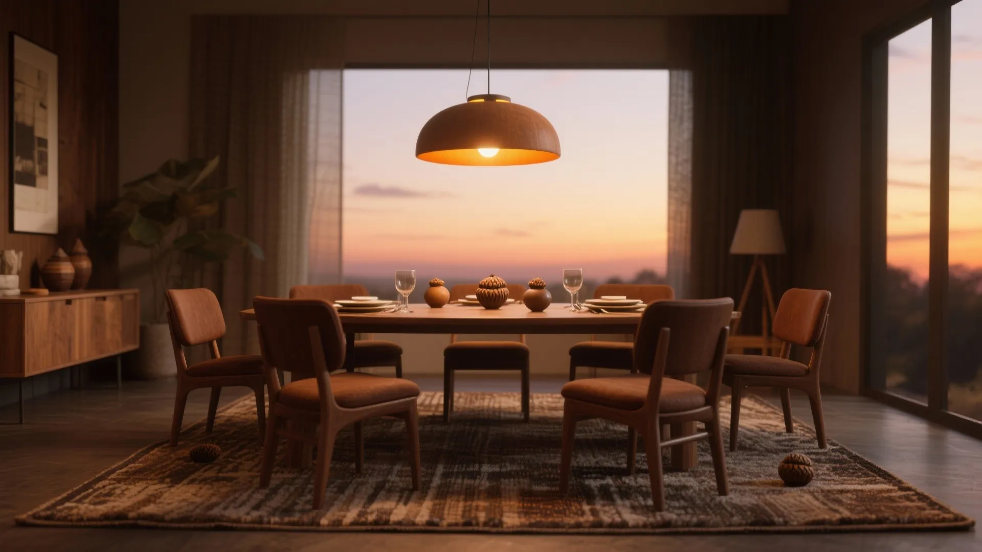 5. Nail lighting, rug scale, and small accents