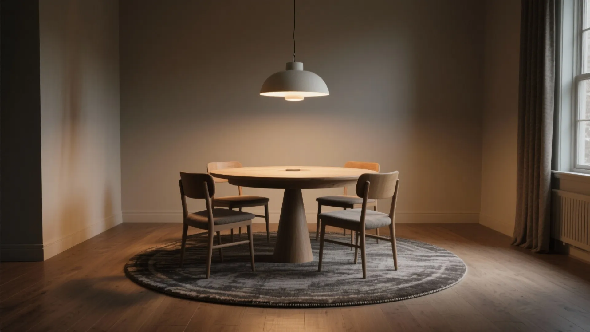 5. Keep circulation clear with lighting and rugs