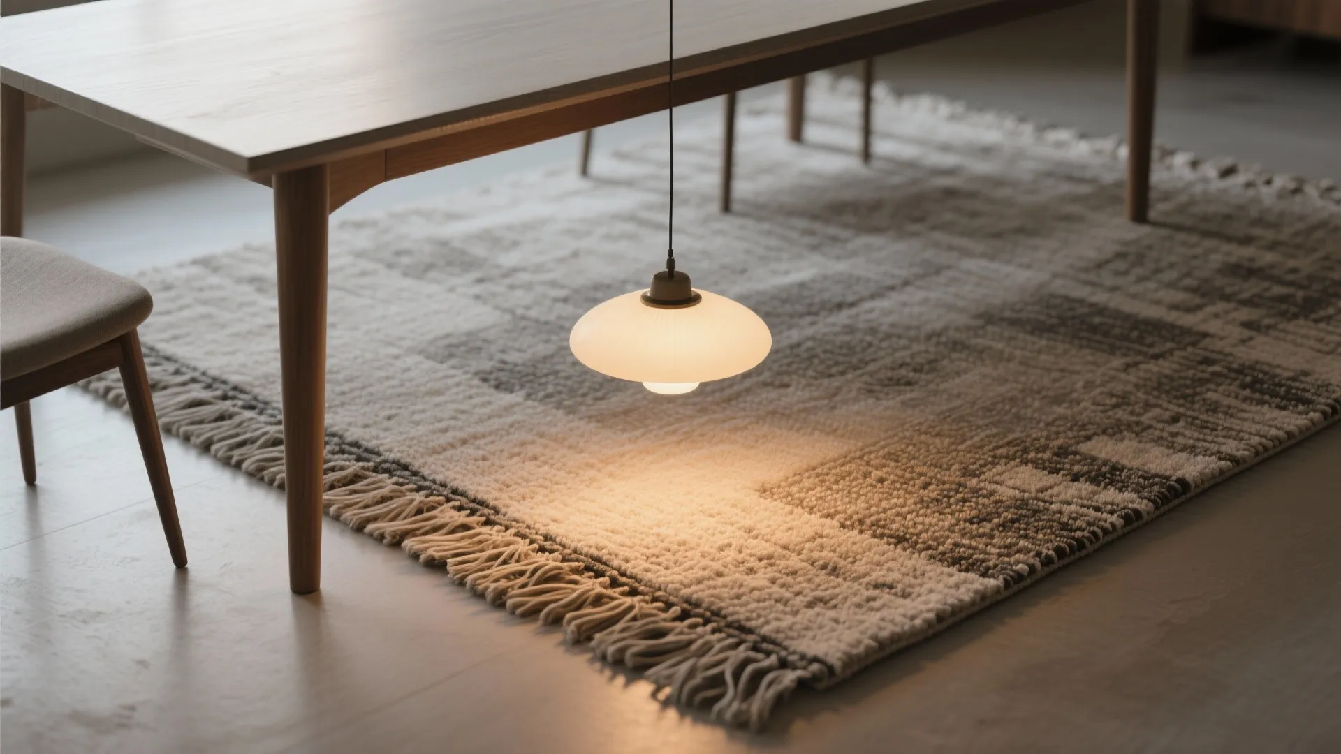 5. Lighting and Rug Plan that Fits 36 x 54