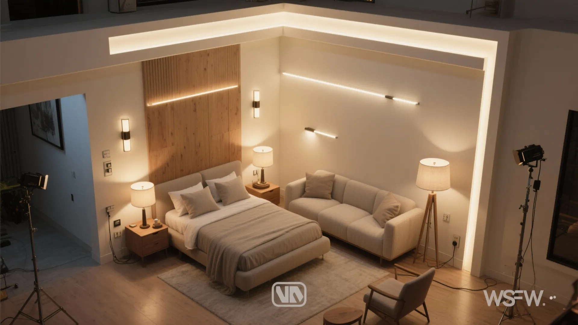 Idea 5: Lighting Scenes That Shift From Social to Sleep