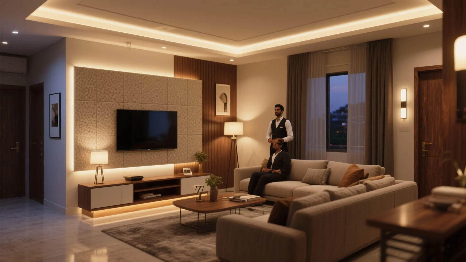 8) How do I keep a masculine interior from feeling too dark?