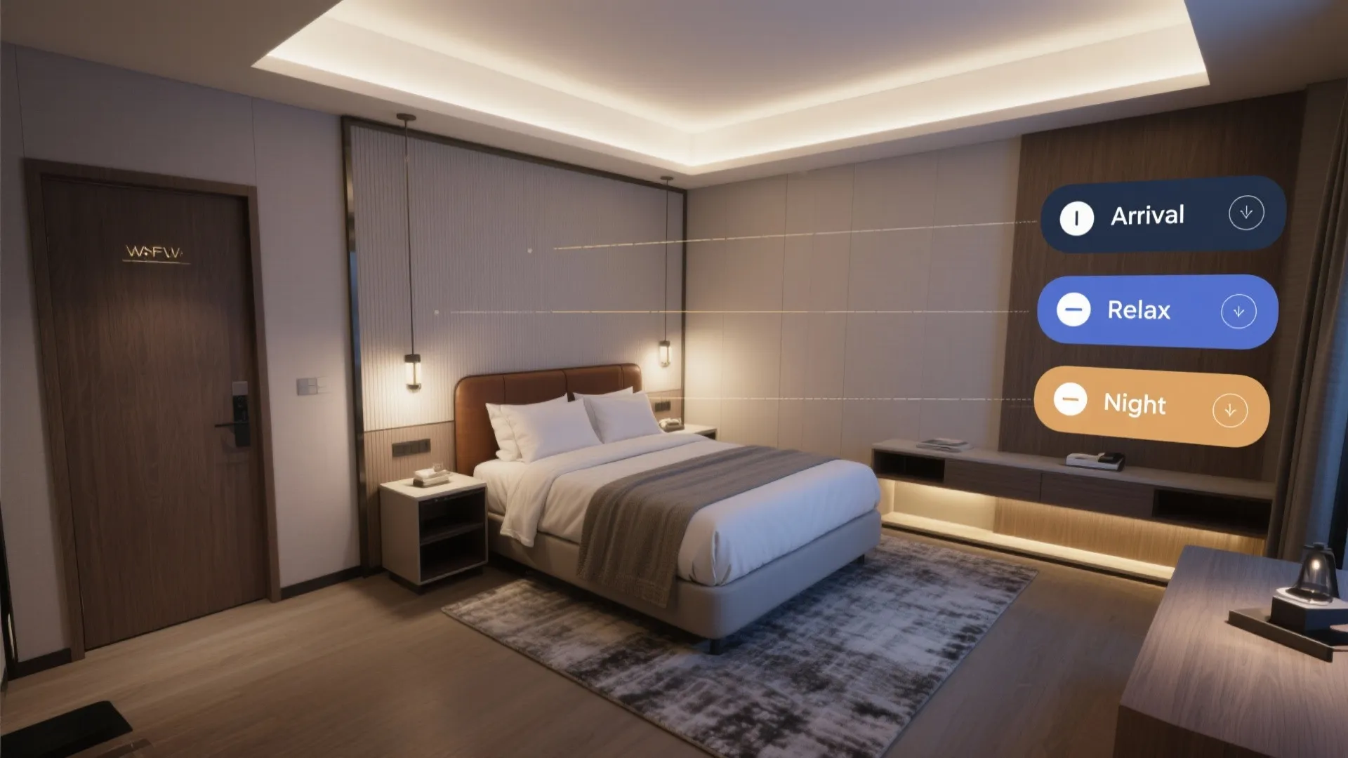 Layered Lighting with Hidden Tech