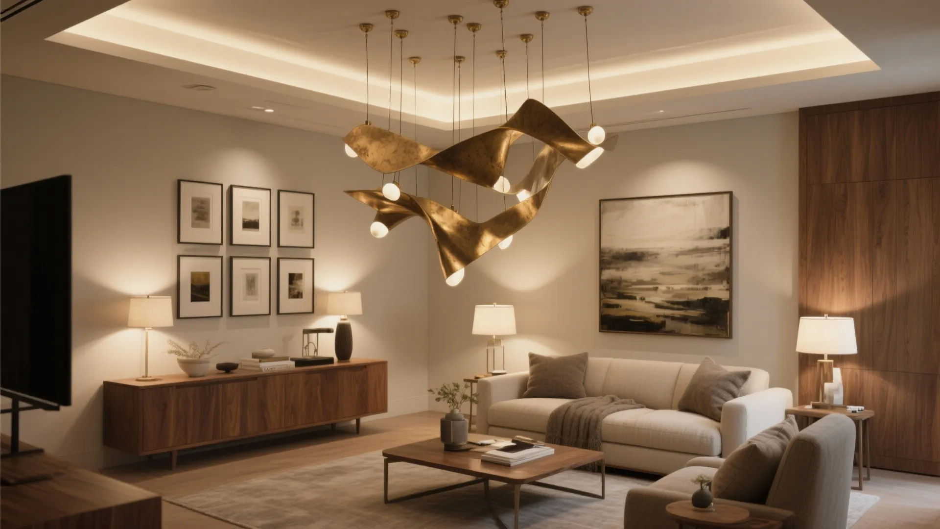 Statement Lighting as Sculpture