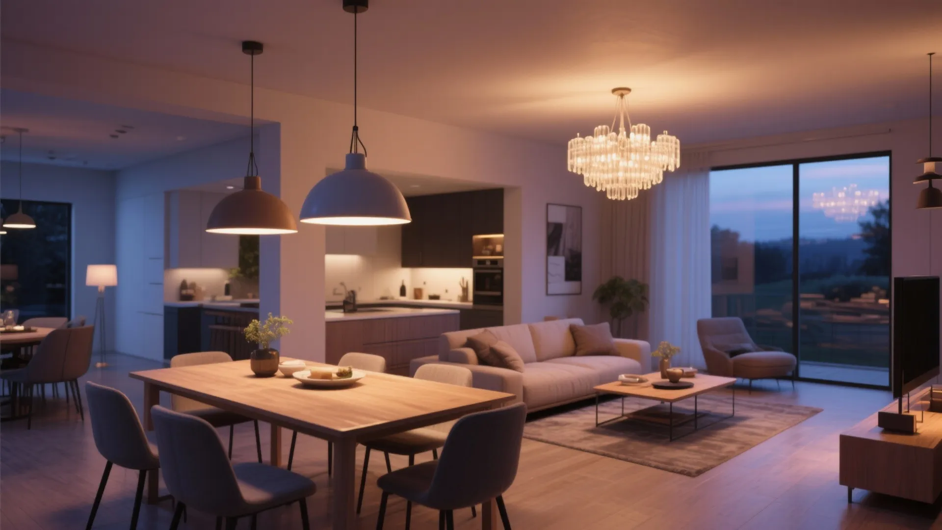 5. Lighting to Define Spaces