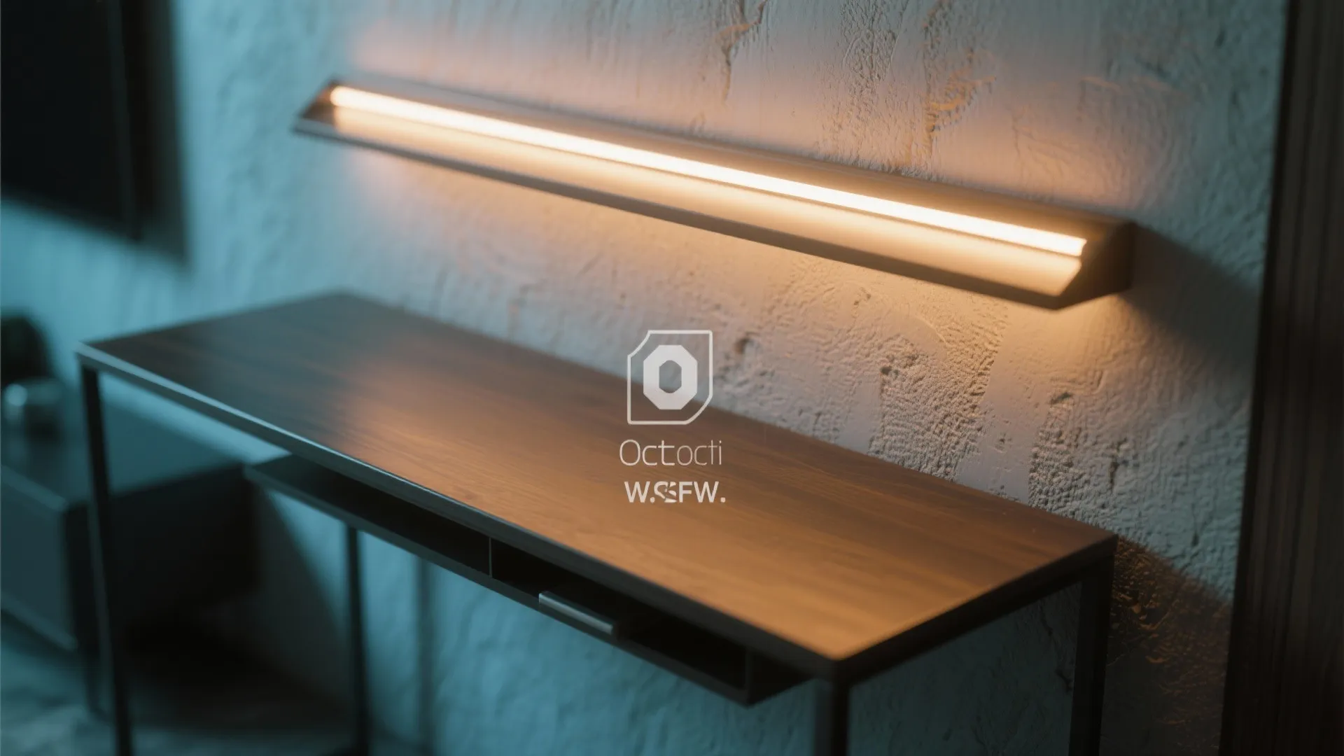 8. Built-In Lighting Shelf