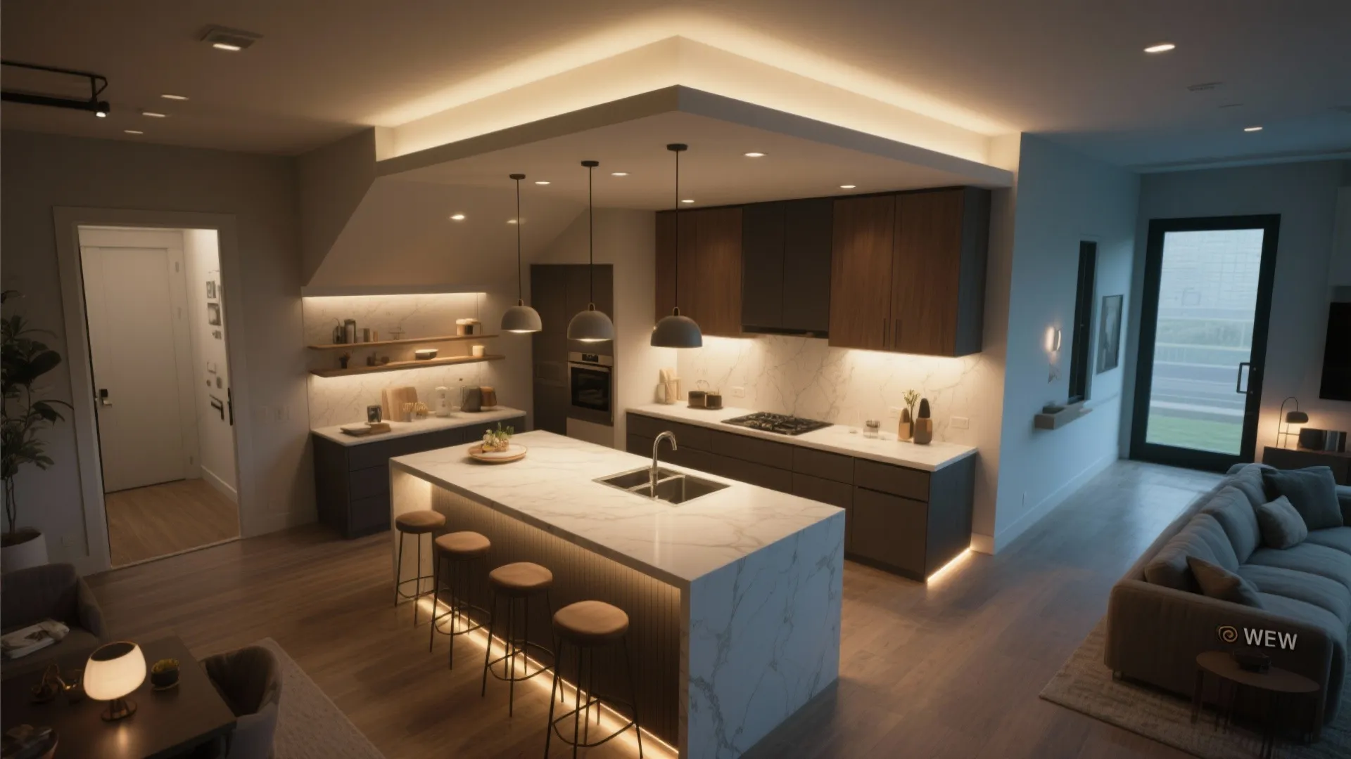 5. Smart lighting and sightline planning