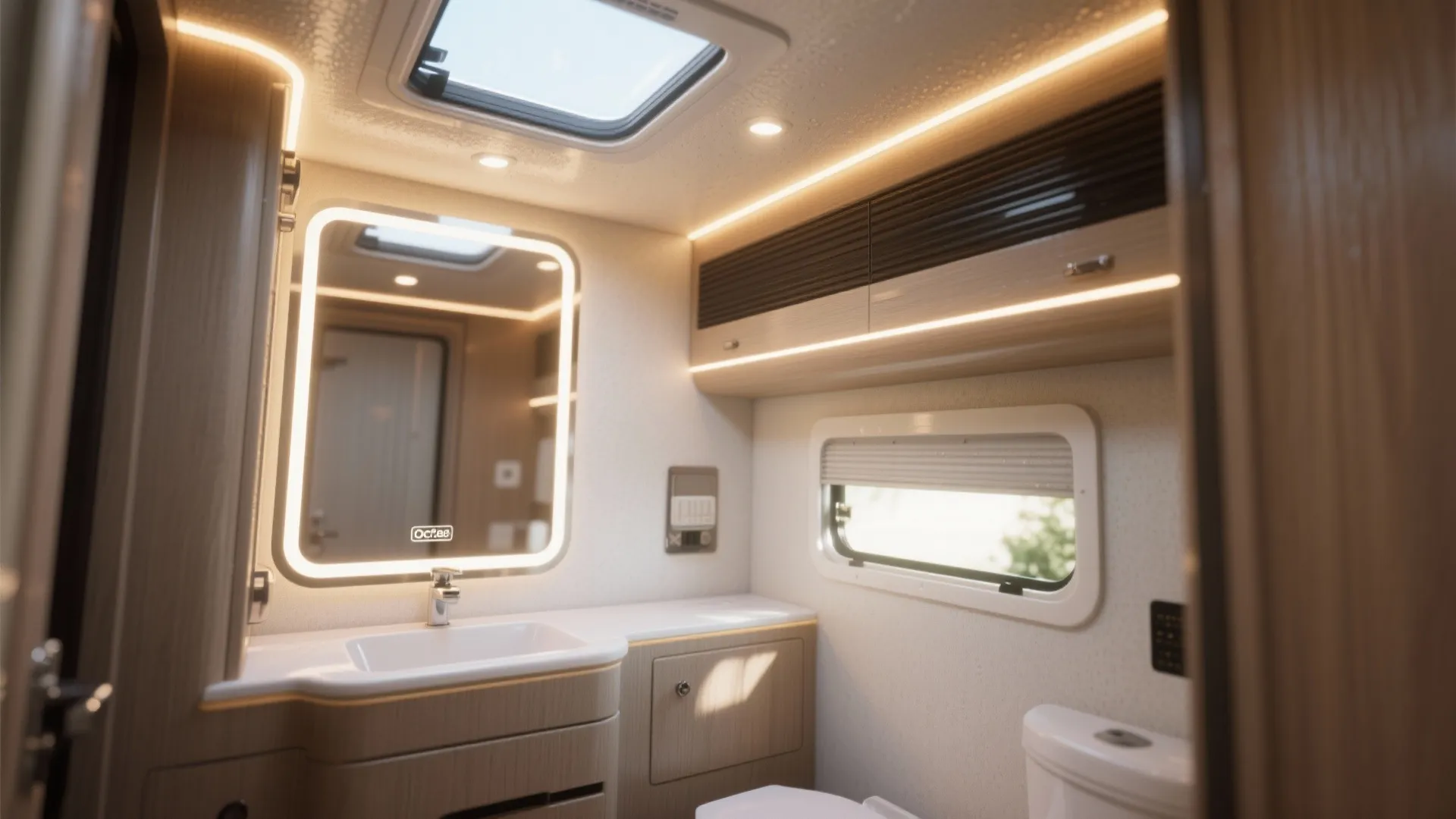 3. Zone lighting and skylights