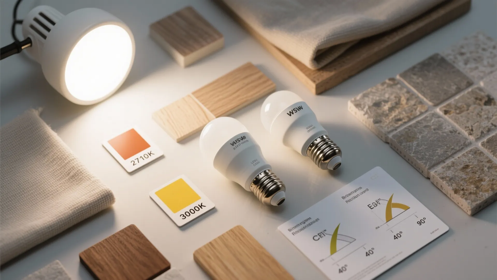 Choose Kelvin, CRI, and beam angle like a pro